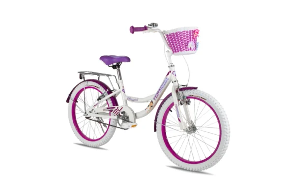 Bicicleta Flexygirl R20 Blanco/Violeta