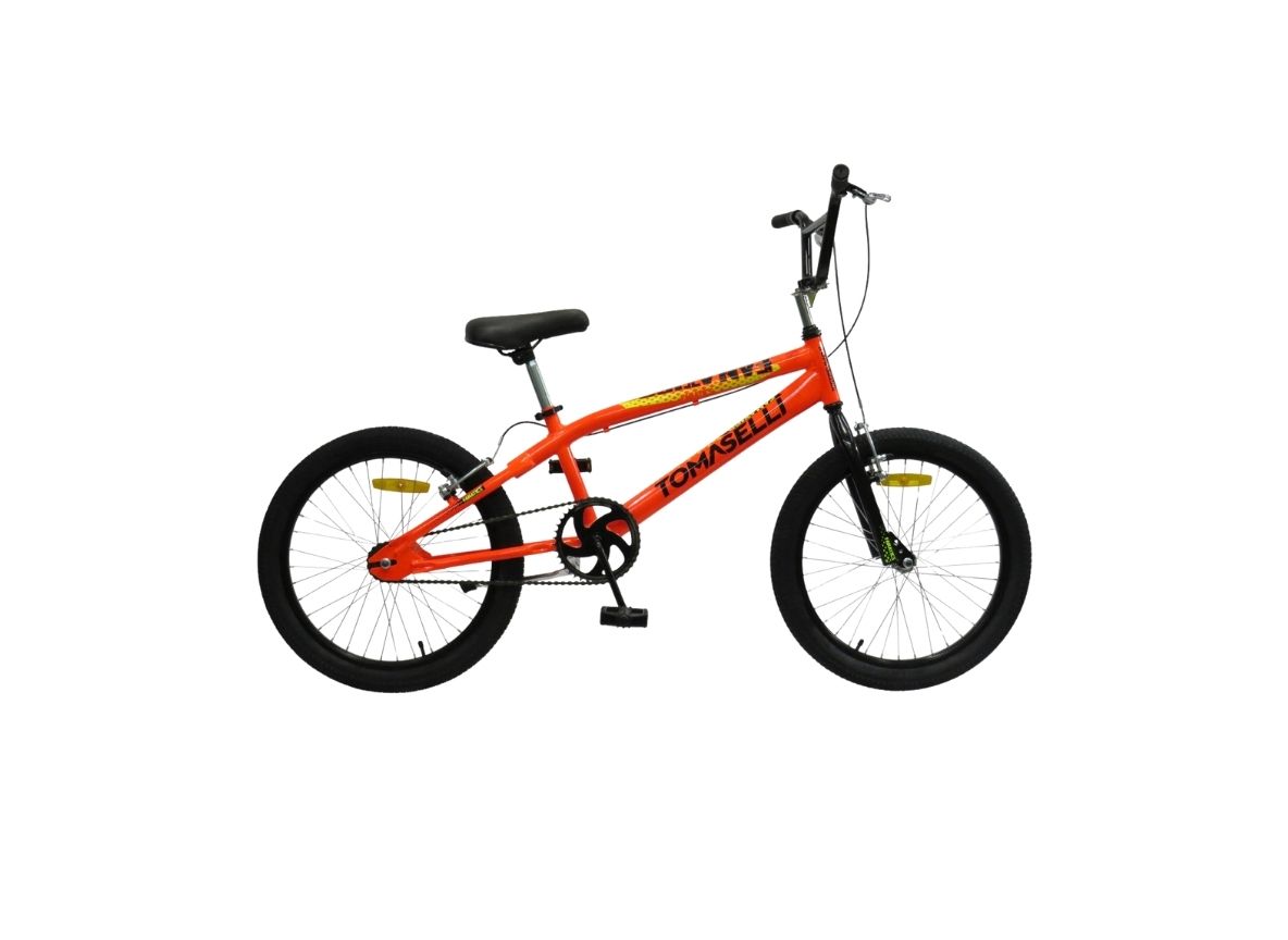 Bicicleta Fanatics Tomaselli R20 naranja/amarillo