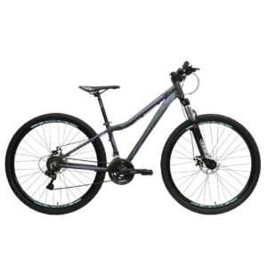 Mountain Bike Oxea Madison R29 negro/violeta