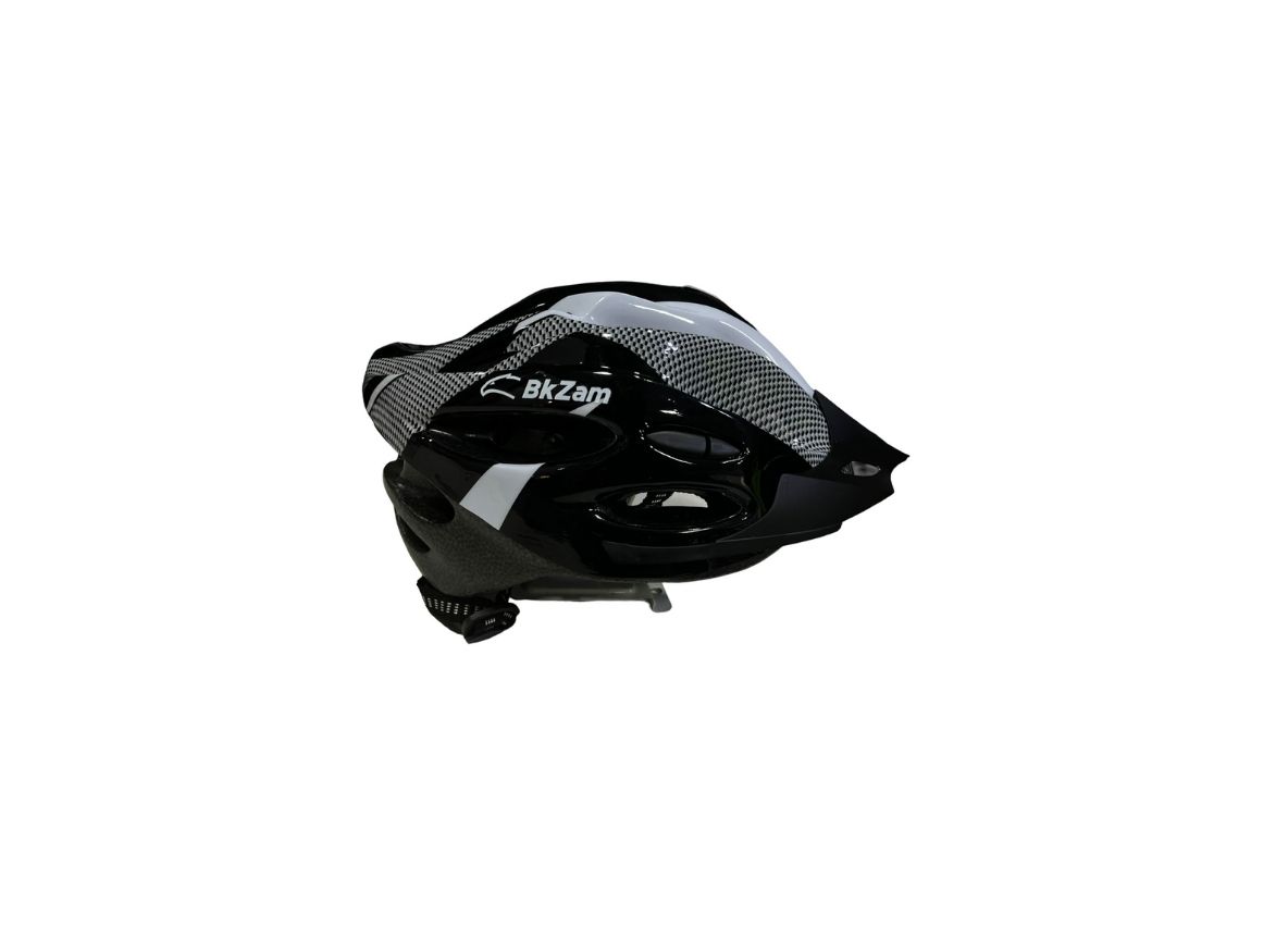 Casco MTB BkZam negro/blanco