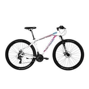Mountain Bike Sunshine R29 Blanco/Celeste/Rosa