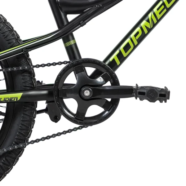 Bicicleta Slider R20 7Vel. Negro/Amarillo - Image 2