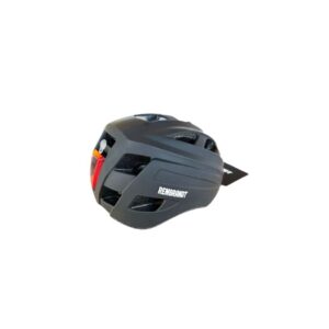 Casco Rembrandt Tomac con luz–Homologado–Negro