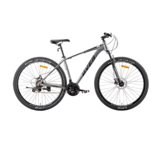 Mountain Bike Overtech monoplato Gris/Blanco-R29