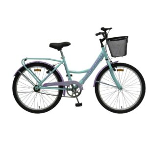 Bicicleta Ladyfull Tomaselli R26 turquesa