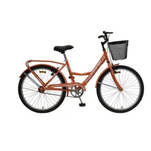 Bicicleta Ladyfull Tomaselli R26 naranja