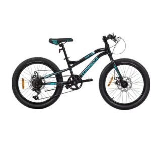 Bicicleta Slider R20 Negro/Celeste