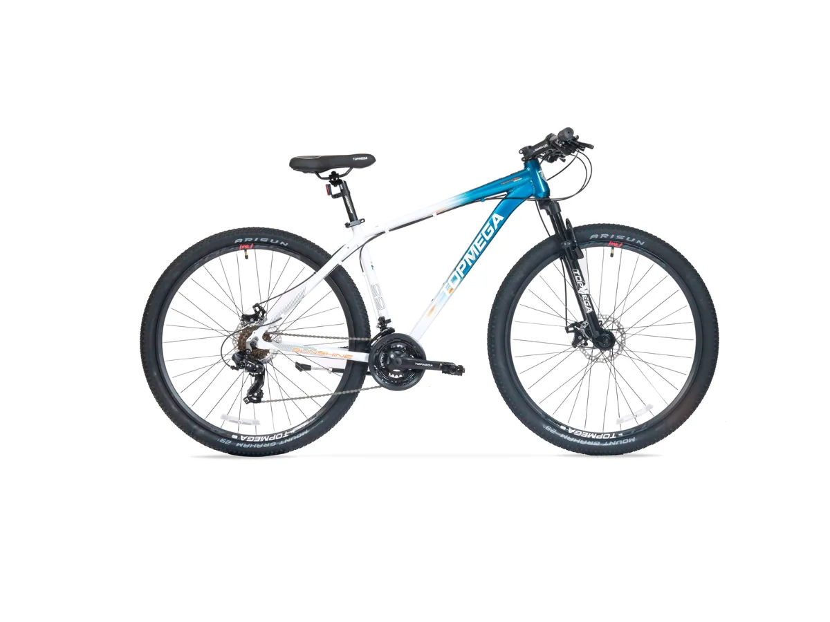 BICICLETA TOPMEGA SUNSHINE BLANCO/CELESTE R29
